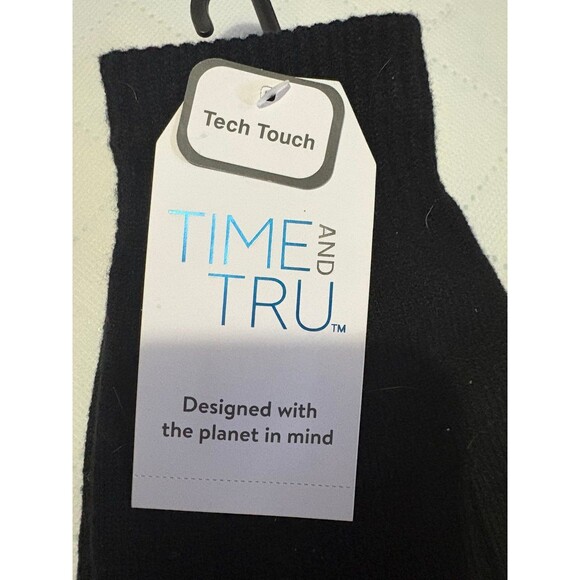 Tech touch winter gloves, one size color black - Picture 2 of 2
